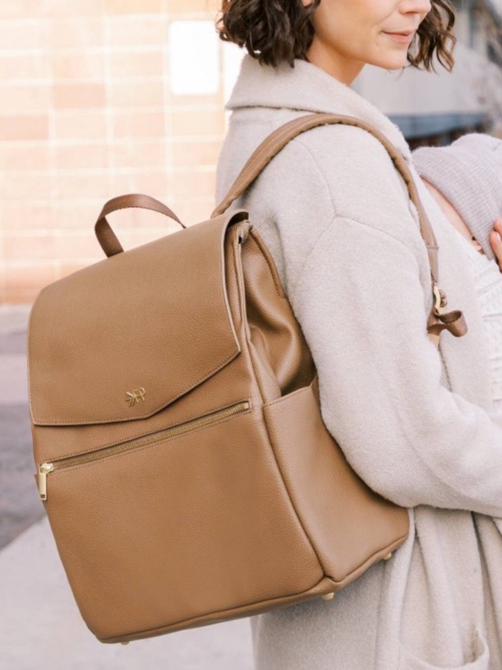 Freshly Picked Classic Diaper Bag Toffee